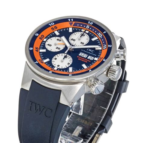 cousteau divers watch iwc|iwc watches aquatimer.